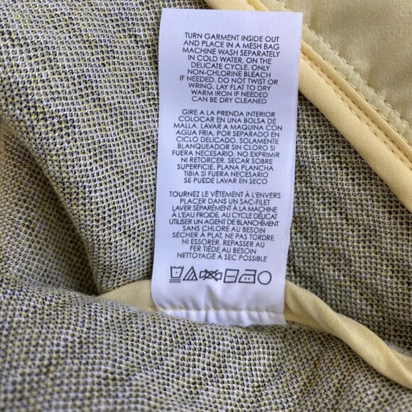 CAbi Hobnob Topper Yellow Coat Dress - Picture 9 of 13